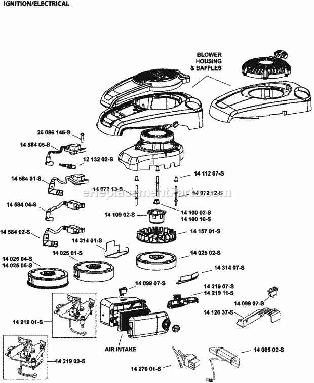 Kohler XT173-0028 Engine Page J Diagram