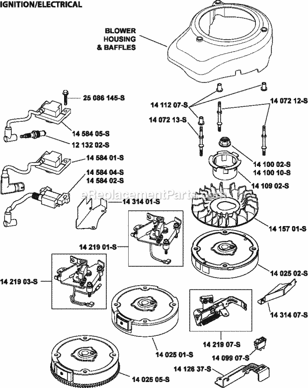 Kohler XT173-0031 Engine Page J Diagram