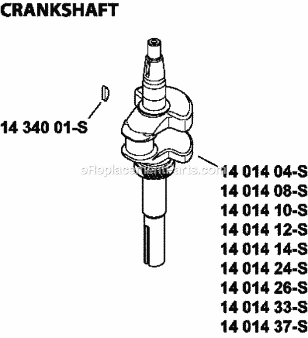 Kohler XT173-0081 Engine Page D Diagram