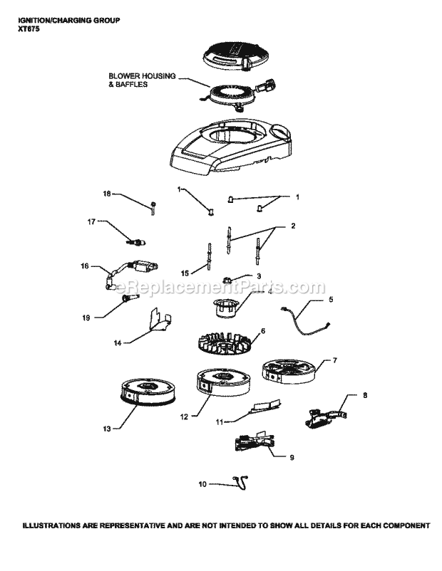 Kohler XT675-3052 Viking (6.75 (9.2) Ft Lbs Gro Page J Diagram