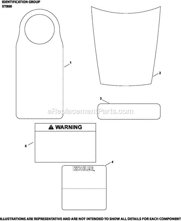 Kohler XT800-1026 Greenfield Mowers (8.0 Ft Lbs Page I Diagram