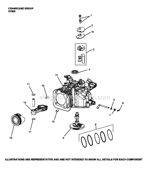 Kohler XT800-3069 Shanghai Mtd (8.0 Ft Lbs Gros) Page C Diagram