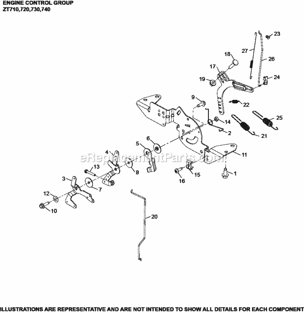 Kohler ZT710-3001 Market Spec (19 Hp (14.2 Kw)) Page F Diagram