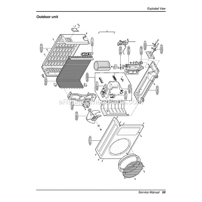 LG LA090CP (AMTAEUS) Air Conditioner Section (2) Diagram