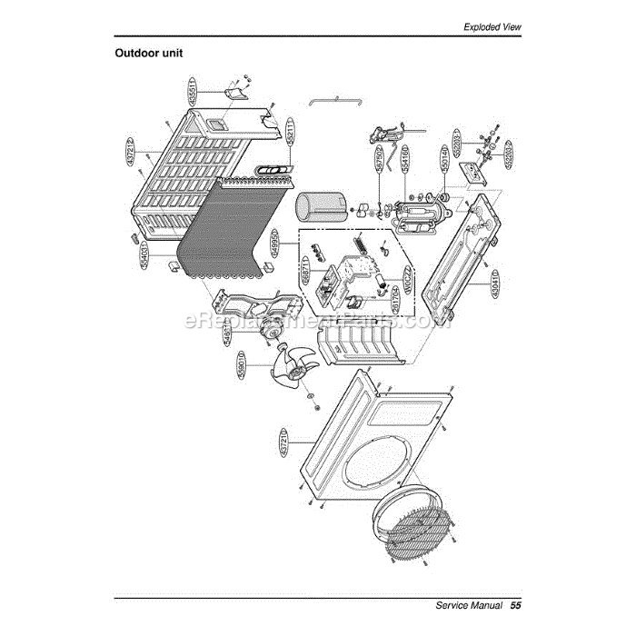 LG LA120CP (AMTAEUS) Air Conditioner Section (2) Diagram
