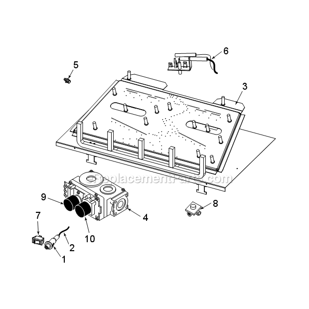 Majestic 32VFH (Series VFH) Vent Free Fireplace System Natural Gas Vfhnvc And Propane Vfhpvc Millivolt Control Diagram