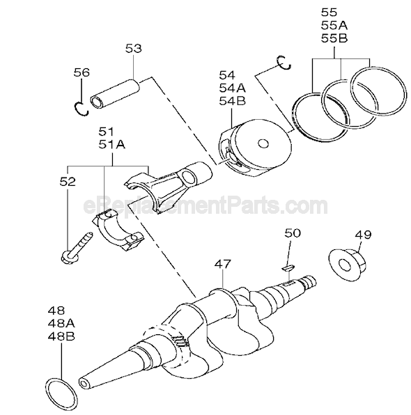 Makita G12010R Electric Start 12000W Generator Page B Diagram