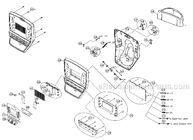 Matrix Fitness R3x-01-G4 (RB303)(2009) Bike - Recumbent Page B Diagram