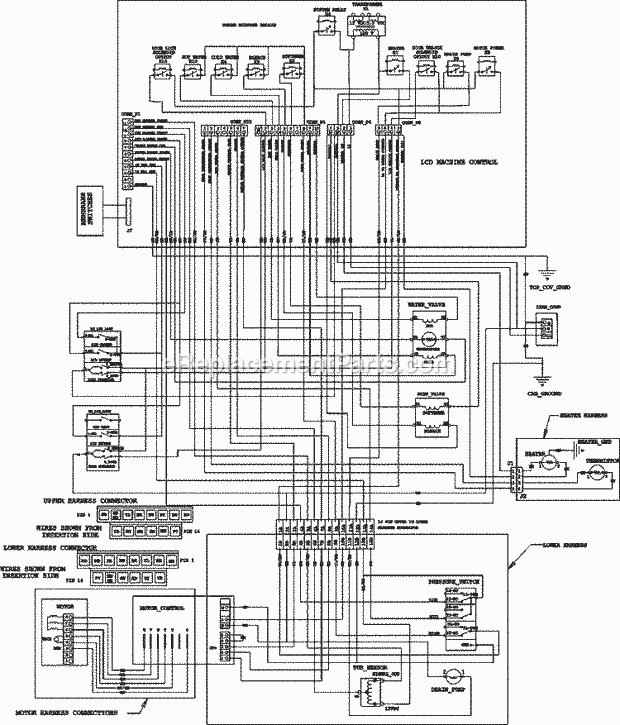 Maytag FAV6800AWW Residential Washer Page H Diagram