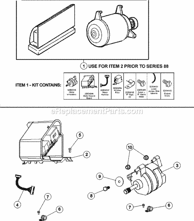 Maytag MAH5500AWW Residential Washer Motor & Motor Control Diagram