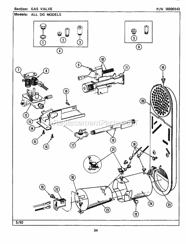 Maytag MDE27MNAGW Manual, (Dryer Ele) Heater (A3 Series) Diagram