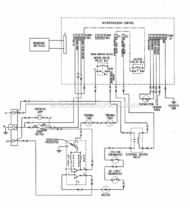 Maytag MDE7500AYQ Residential Dryer Wiring Informaton (at Series 34) Diagram