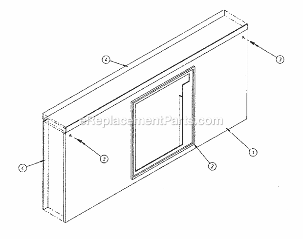 Maytag MDG120P1HW Manual, (Dryer Gas) Drop Lint Door Assembly Diagram