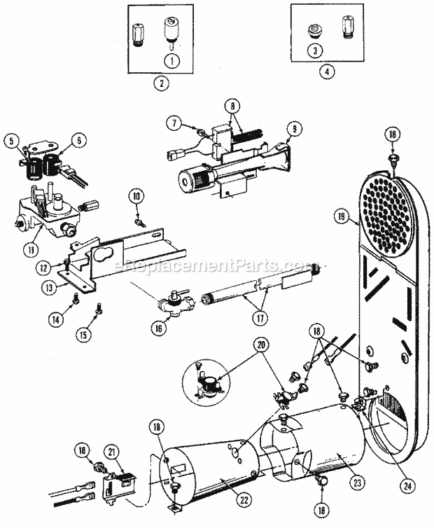 Maytag MDG26PCAAG Manual, (Dryer Gas) Gas Valve Diagram