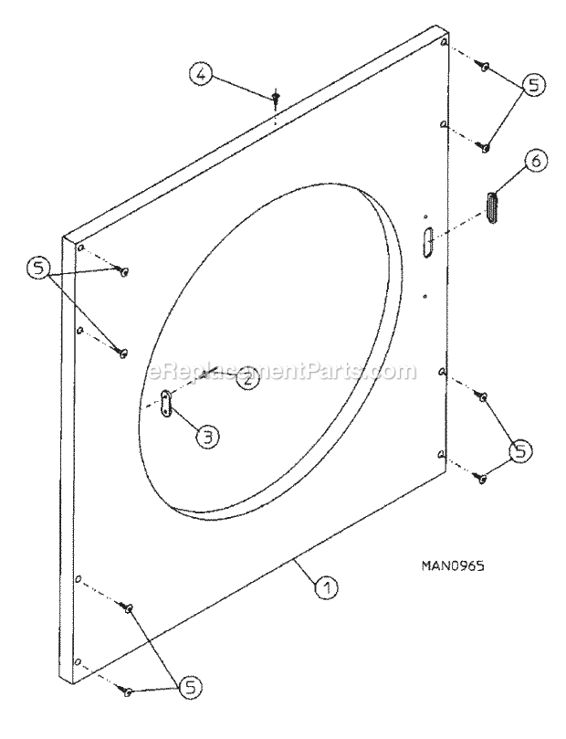 Maytag MDG30MC2AW Manual, (Dryer Gas) Cabinet - Front Panel Assembly (Mc2) Diagram