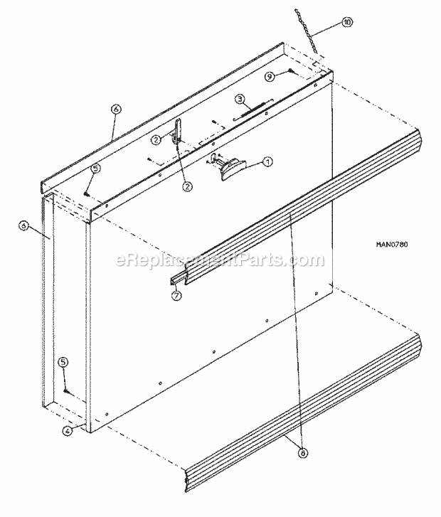 Maytag MDG30MC2AW Manual, (Dryer Gas) Cabinet - Lint Door Assembly (Mc2) Diagram
