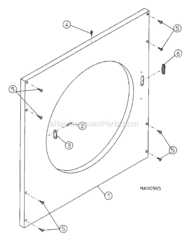 Maytag MDG30MC3AL Manual, (Dryer Gas) Cabinet - Front Panel Assembly Diagram