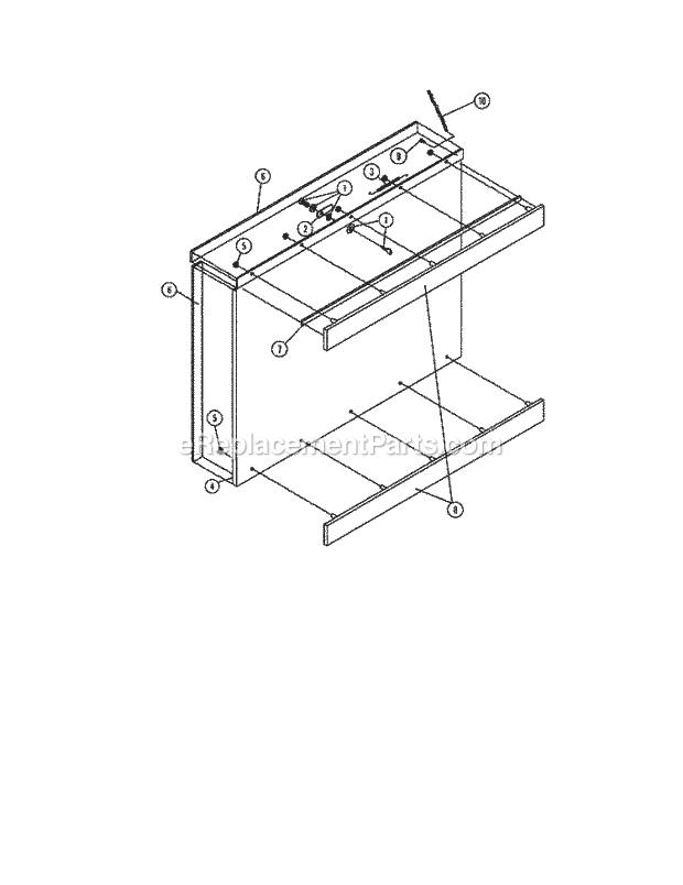 Maytag MDG30PC2AW Manual, (Dryer Gas) Lint Door Assy (Series 21) Diagram