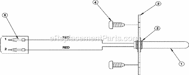 Maytag MDG50MNVWW Commercial Laundry (Dryer Gas) Temperature Probe (Safe) Diagram