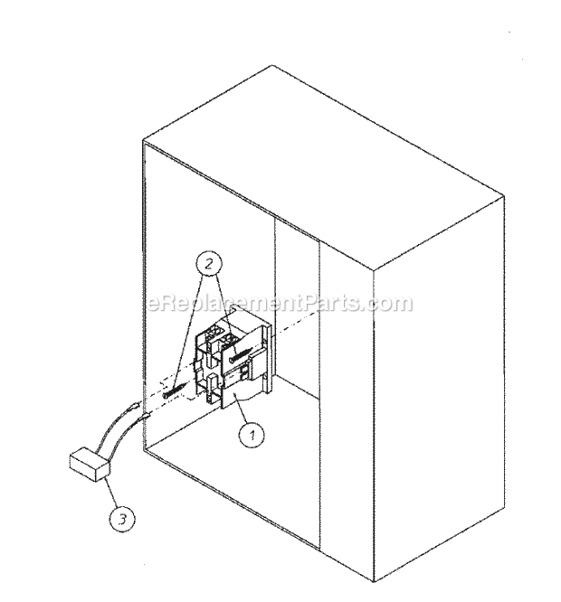 Maytag MDG75MNAWW Manual, (Dryer Gas) Rear Panel Assembly (Mnaw / Pn1a) Diagram
