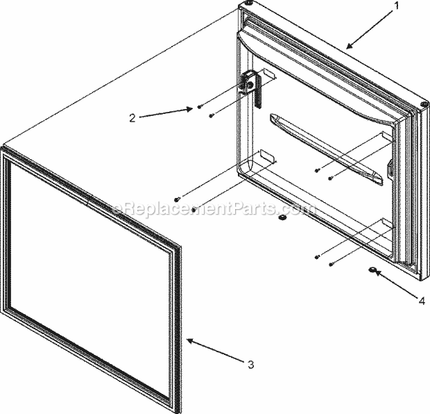 Maytag MFC2061KEQ Bottom Freezer Maytag Refrigeration Freezer Door Diagram