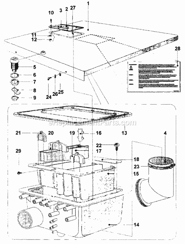 Maytag MFR18PCAVS Manual, (Washer) Soap Box & Top Cover Assy. (Series 11) Diagram