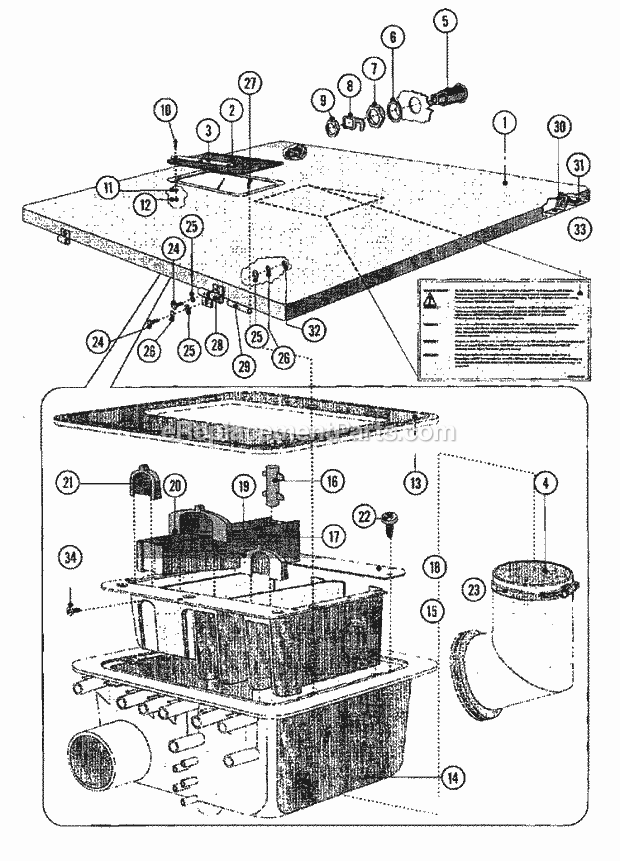 Maytag MFR50MNAVS Manual, (Commercial) (Washer) Soap Box & Top Cover Assembly (Series 11) Diagram