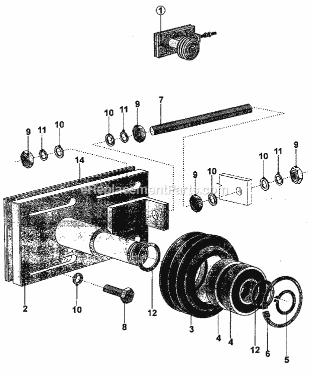 Maytag MFS100PAVS Manual, (Washer) Tensioning System Diagram