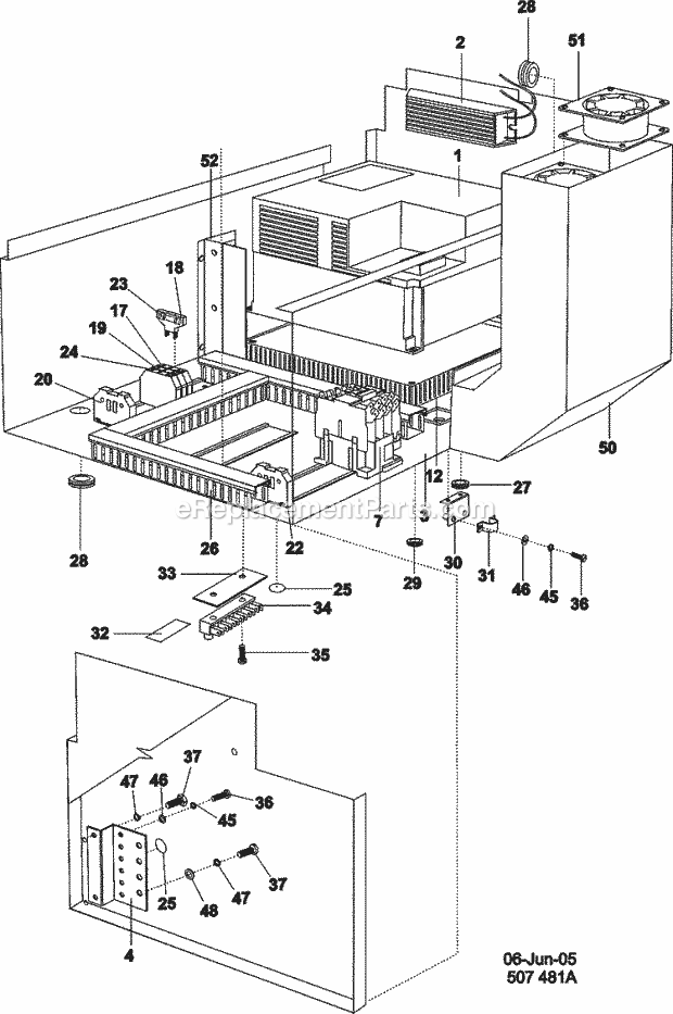 Maytag MFS100PFVS Maytag Commercial Laundry (Washer) Electrical Components Diagram