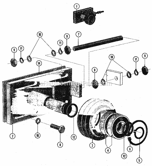 Maytag MFS80PNAVS Manual, (Washer) Tensioning System Diagram