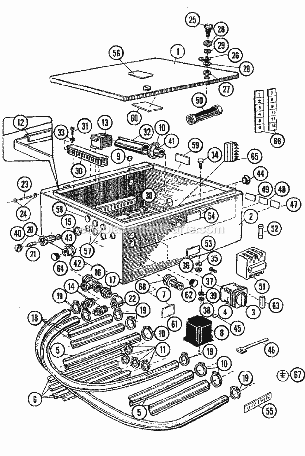 Maytag MFX95PNAVS Manual, (Washer) Soap Injection & Accessories Diagram