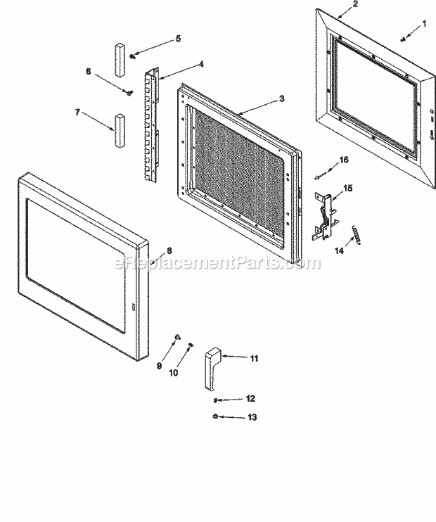 Maytag RC518SU2 (P1331416M) Mfg Number P1332831m, Amana Export Com Microwave (Commercial Microwaves) Page B Diagram