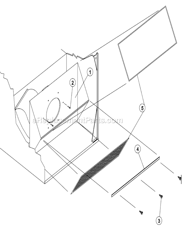 Maytag Commercial MDG30PNHWW Dryer Tumbler Lint Trap Diagram