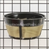 Medelco 8-12 Cup Basket Perm. Golden Coffee Filter part number: 2-BF215-ECO-6