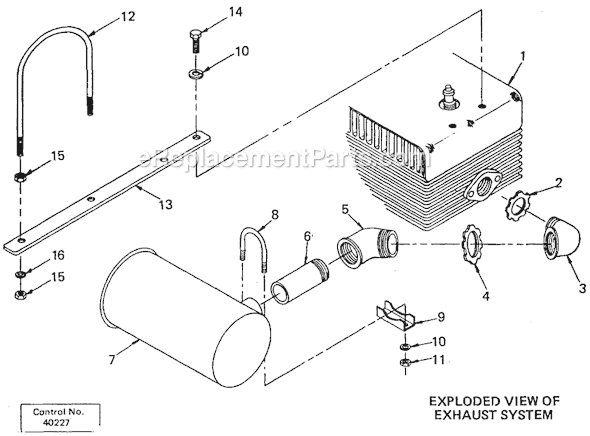 Milwaukee 4642 (SER 509-1001) Alternator Page B Diagram