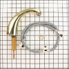 Moen Spout Assembly Kit (Polished Brass) part number: 100649P