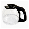 Mr. Coffee Decanter, Black, 12 Cup, Oster/Mr. Coffee part number: 143580000000