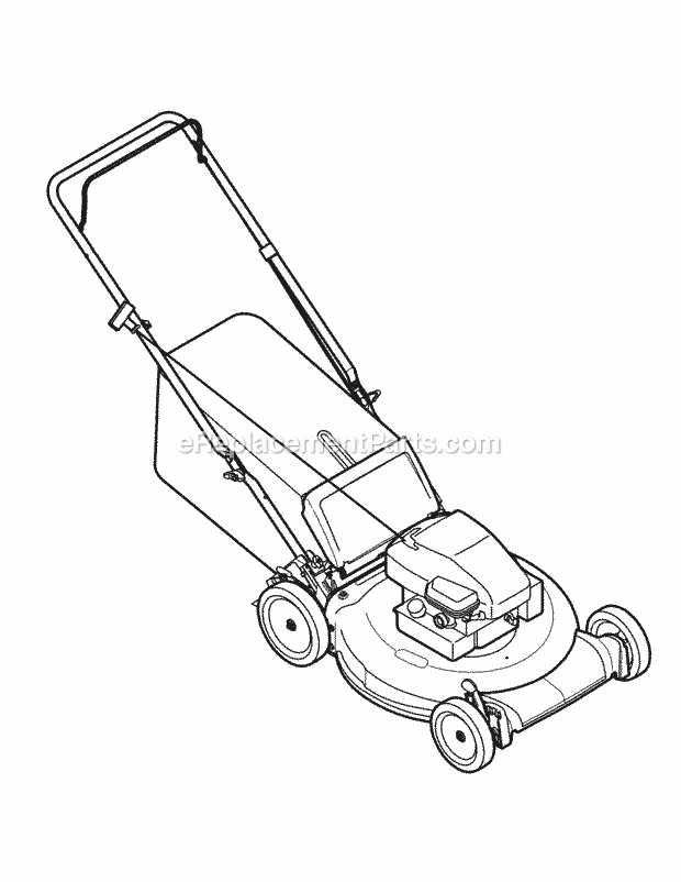 MTD 11A-08JC006 (2010) Lawn Mower Quick_Reference_11A-08Jc Diagram