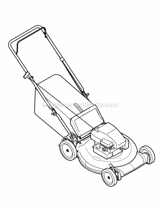 MTD 11A-50JC006 (2010) Lawn Mower Quick_Reference_11A-50Jc Diagram