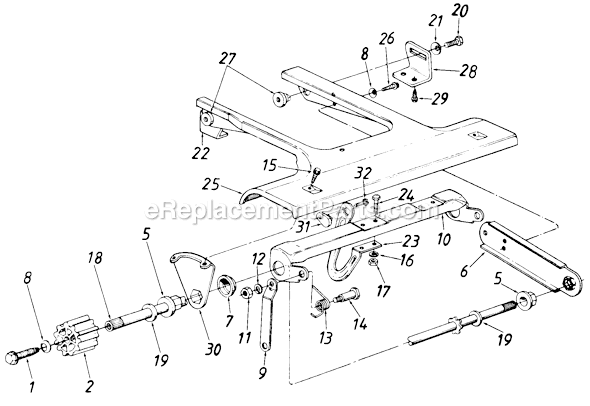 MTD 128-452R192 Lawn Mower Page B Diagram