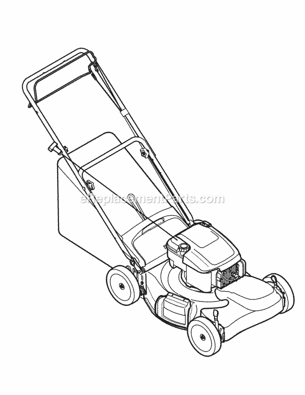 MTD 12A-26JC006 (2010) Lawn Mower Quick_Reference_12A-26Jc Diagram