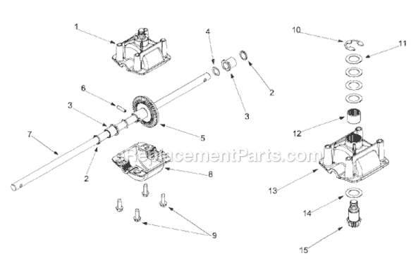 MTD 12A-288A019 (2002) Self-Propelled Walk-Behind Mower Page B Diagram