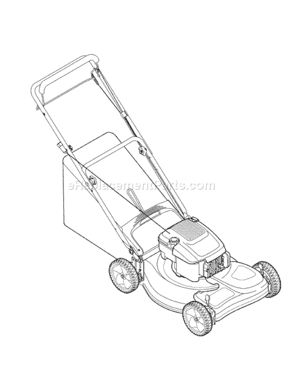 Yard Man 12A-449C755 (2006) Lawn Mower Page B Diagram