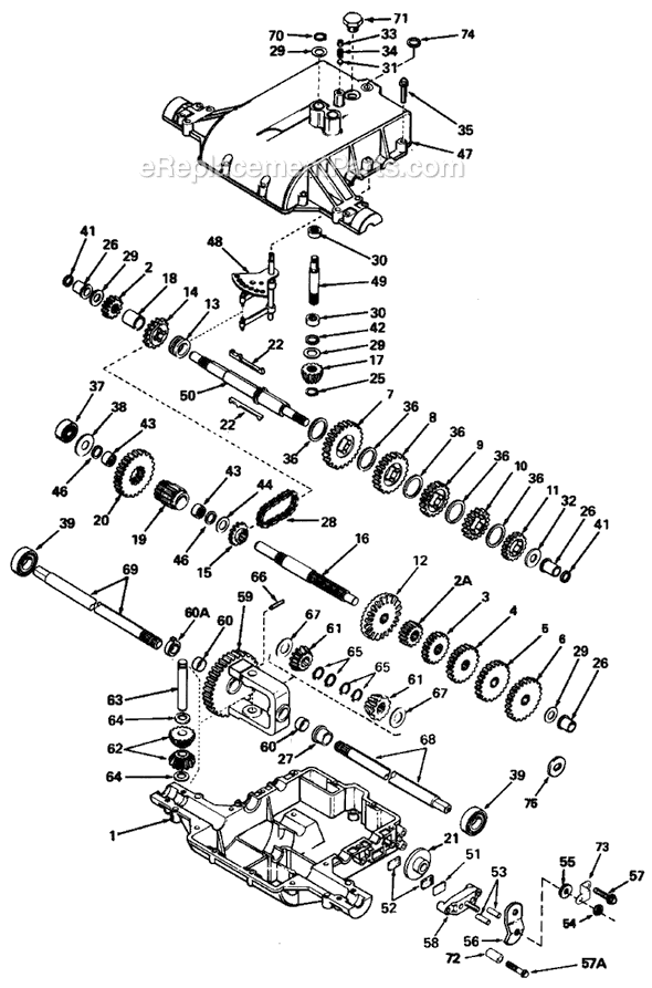 MTD 130-801-382 (1990) Lawn Tractor Page G Diagram