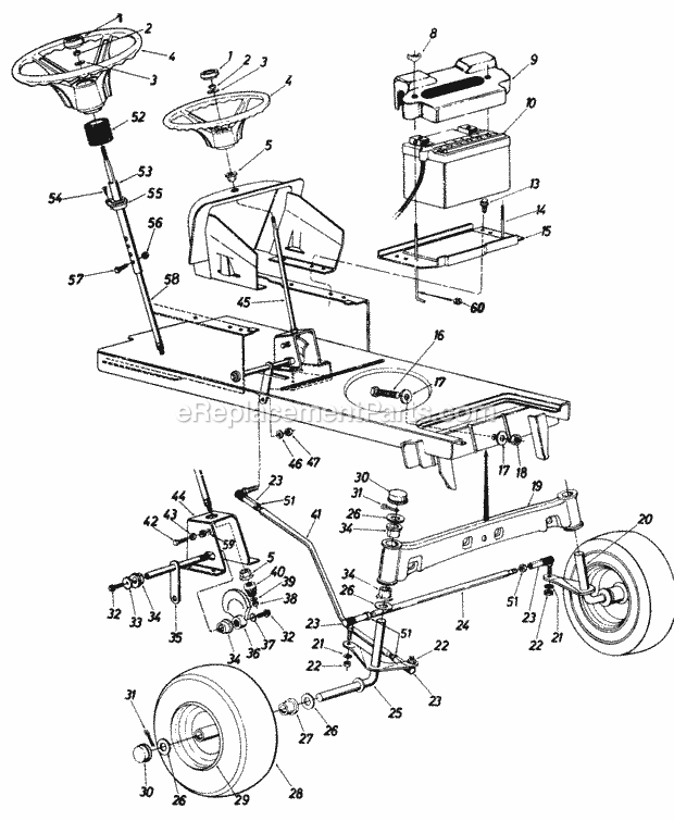 MTD 130-803H103 Lawn Tractor Page D Diagram