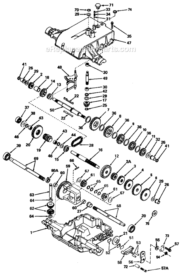 MTD 130-809-029 (1990) Lawn Tractor Page G Diagram