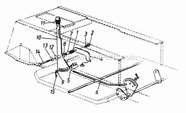 MTD 131-624-000 (1991) Lawn Tractor Page C Diagram