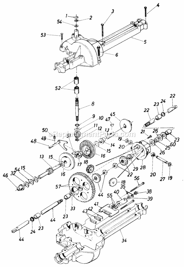 MTD 131-624-000 (1991) Lawn Tractor Page G Diagram