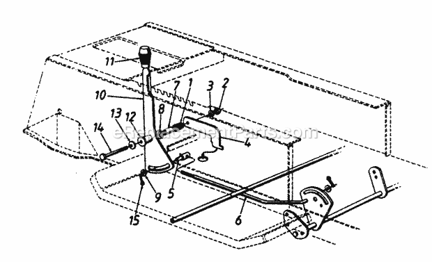 MTD 131-670G206 Lawn Tractor Page F Diagram