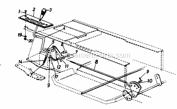 MTD 131-670G206 Lawn Tractor Page G Diagram